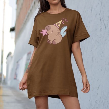 CAPIBARA - Vestido 100% algodón premium - Cód. CAY026